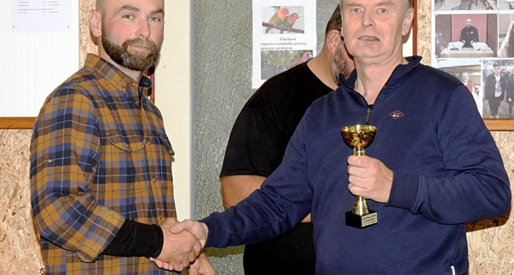 Čestná cena Miloš Polívka na výstavní Andulka.jpg